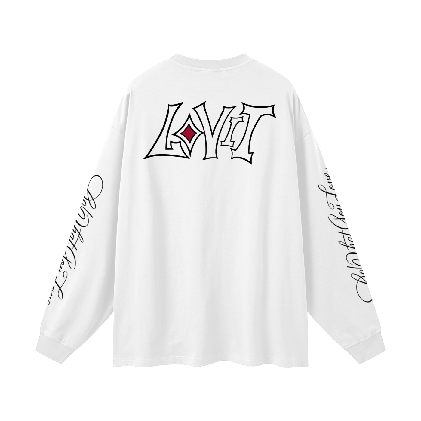 LOVIT V2 White Longsleeve