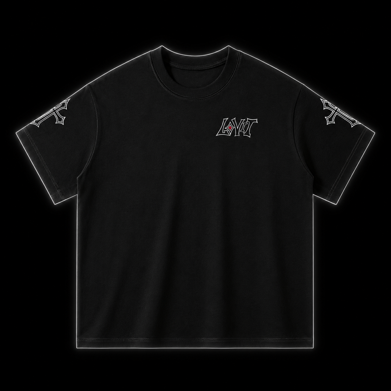 LOVIT V2 Black Tee