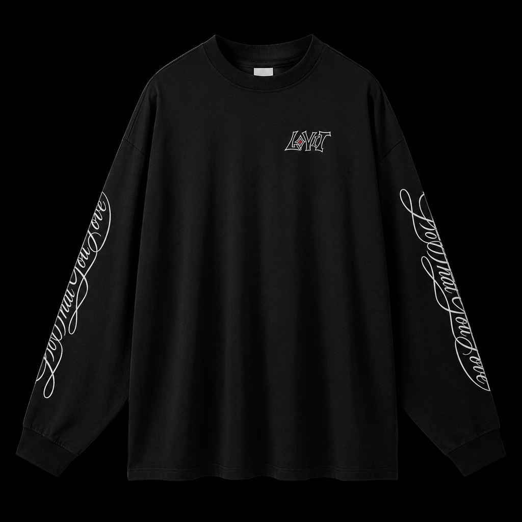 LOVIT V2 Black Longsleeve