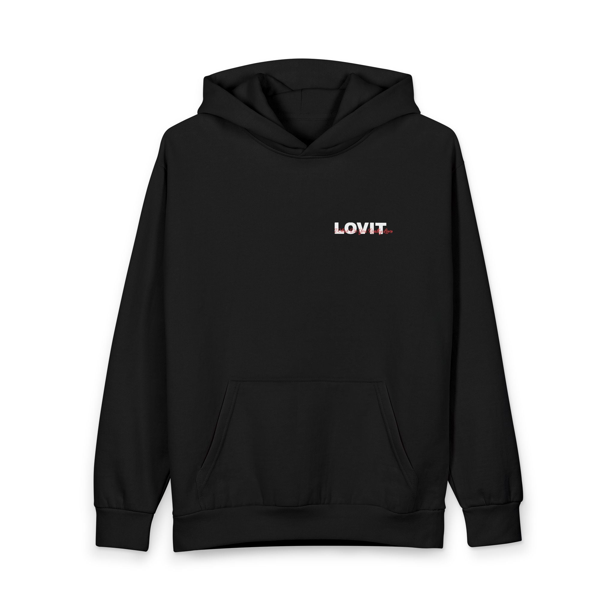 Lovit | "Do What You Love" | Black Hoodie