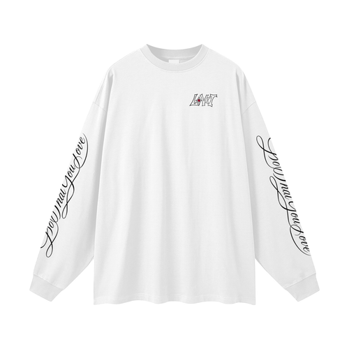 LOVIT V2 White Longsleeve