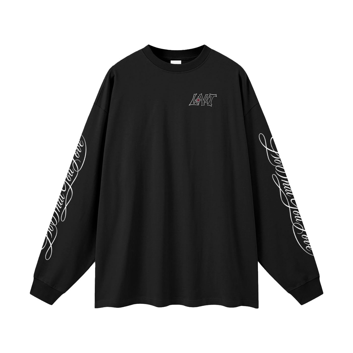 LOVIT V2 Black Longsleeve